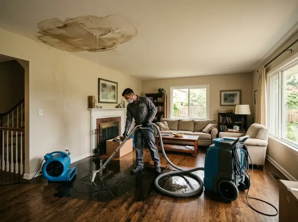 attic-pipe-burst-ceiling-drip-008 — frequently asked questions, Water Damage Restoration & Carpet Care in Garden City, GA